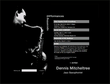 Tablet Screenshot of dennismitcheltree.com